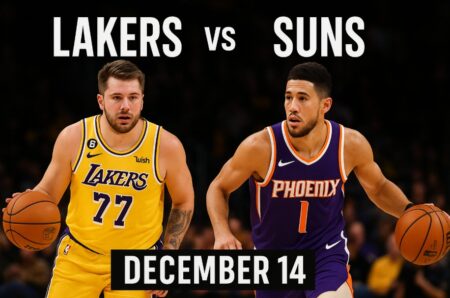 Lakers Host Suns in High-Stakes Western Conference Clash laker vs suns
