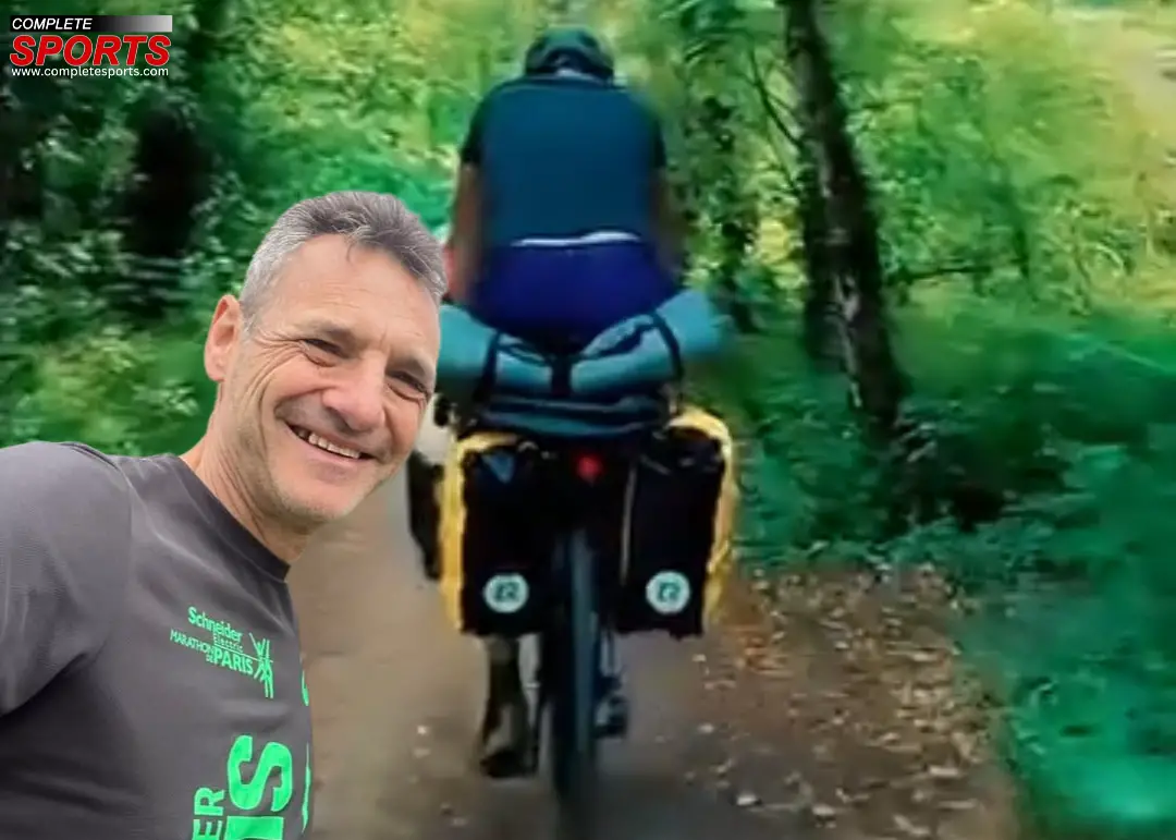 From London To Cape Town On Bicycle! Maurice Edelson Opens Up On Healing, Adventure, Humanity Maurice Edelson cycling from London to Cape Town