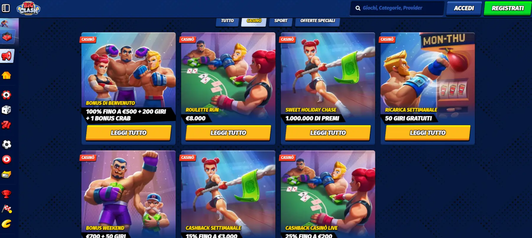 nuovi casino non aams - Big Clash